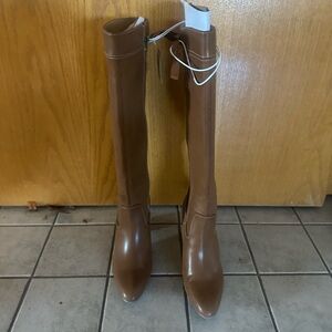 Brown Knee-High Women's Boots